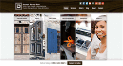 Desktop Screenshot of dynamicgaragedoor.com