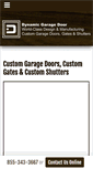Mobile Screenshot of dynamicgaragedoor.com
